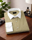 Royal French Mustard Yellow With White Cuff Caller Classic Shirt