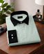 Royal French Pista With BlackCuff Caller Classic Shirt