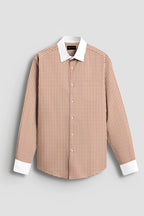 Royal French  Copper Brown    Classic Shirt