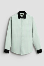 Royal French  Pista With BlackCuff Caller  Classic Shirt