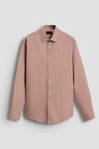 Royal French Micro Check Oxford Cotton Maroon Plane  Shirt