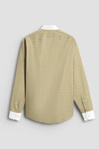 Royal French Mustard Yellow With White Cuff Caller Classic Shirt