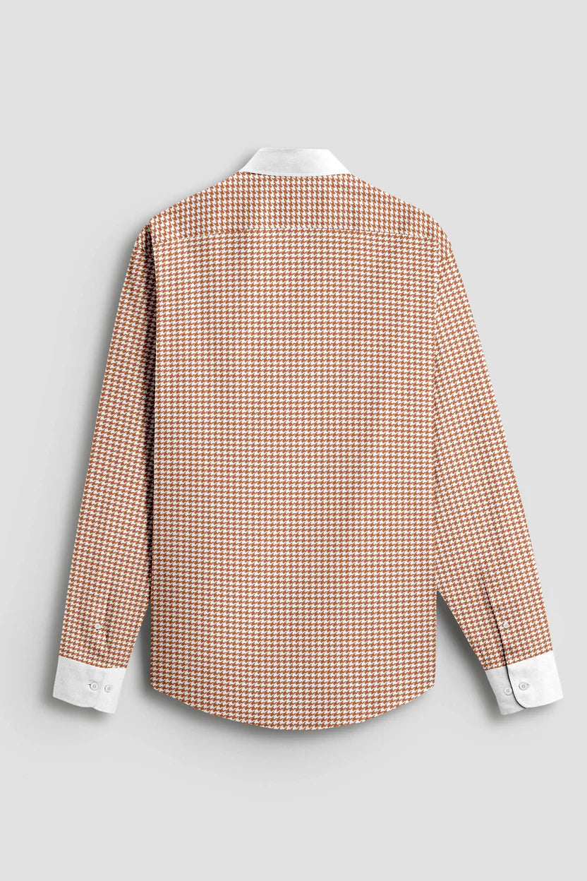 Royal French  Copper Brown    Classic Shirt