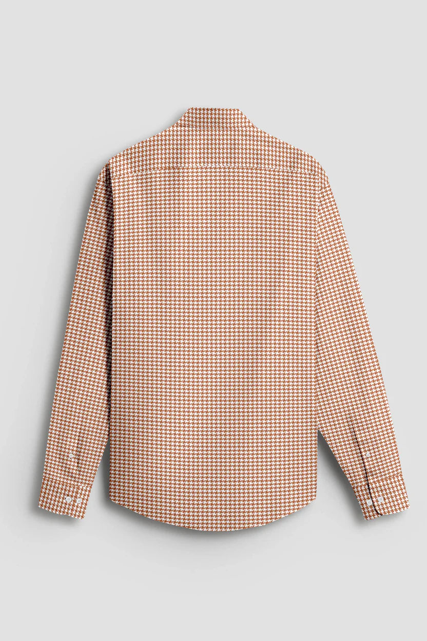 Royal French  Copper Brown    Classic Shirt