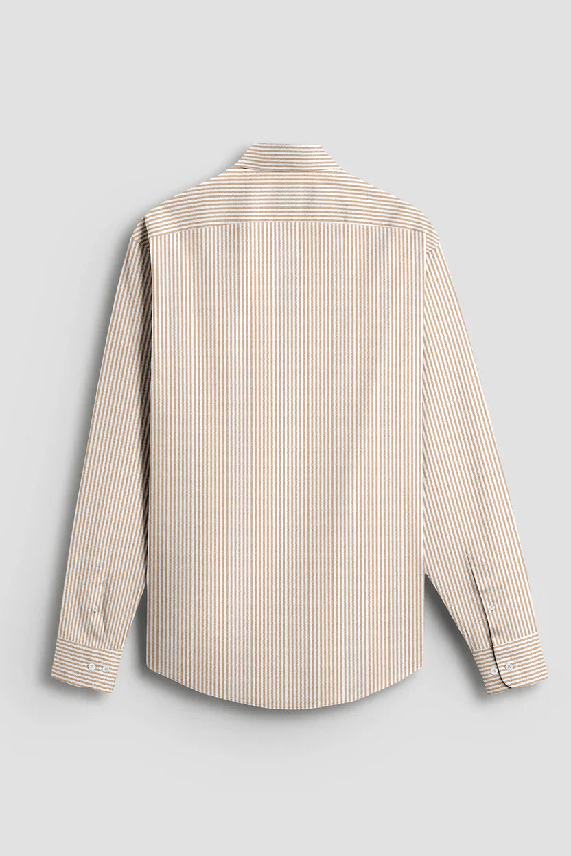 Royal French Orange Classic Plane  Shirt