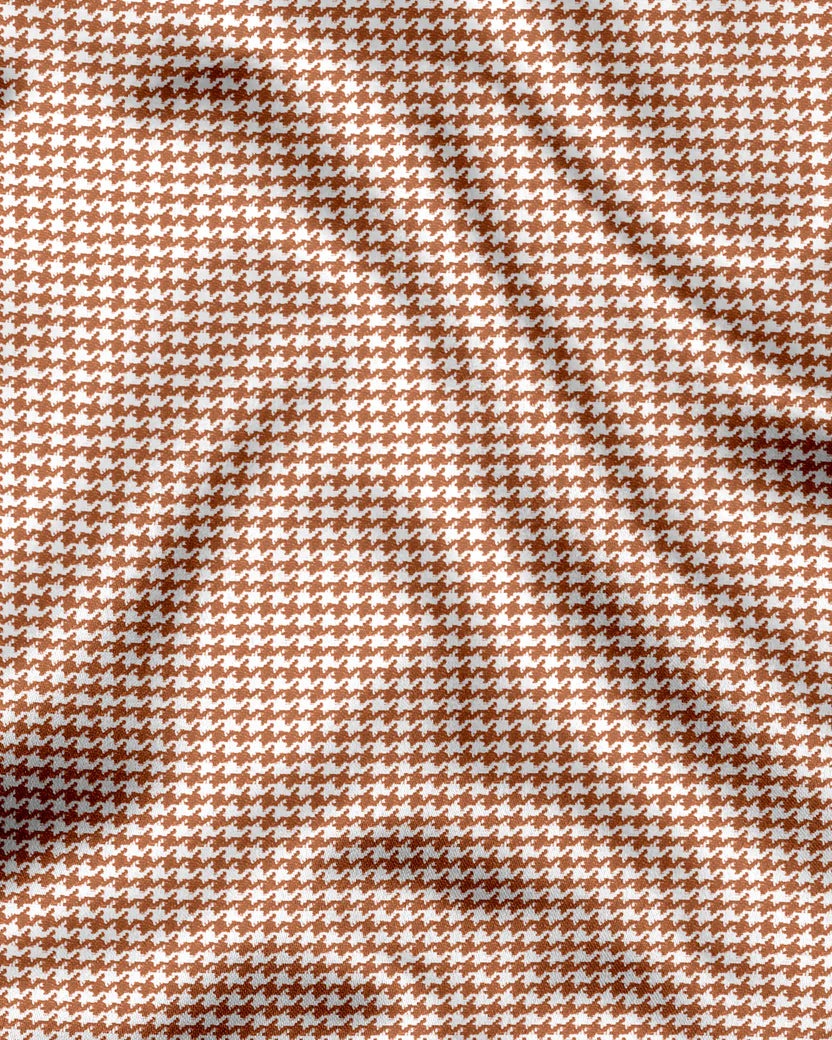 Royal French  Copper Brown    Classic Shirt