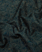 Olvane Green Printed Cotton Long Sleeve Shirt