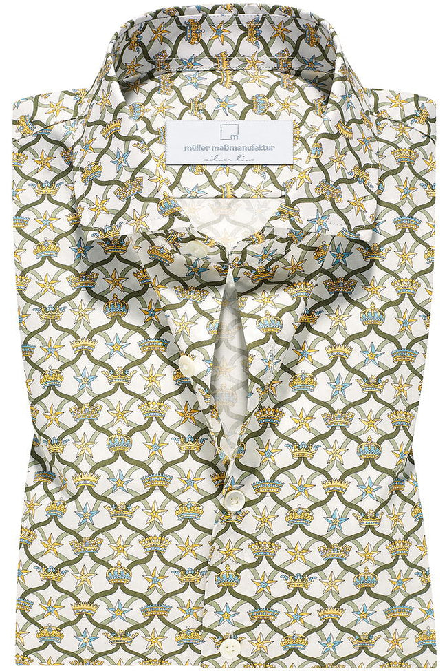 Royal French Formal Long Sleeve Shirt Hover Image