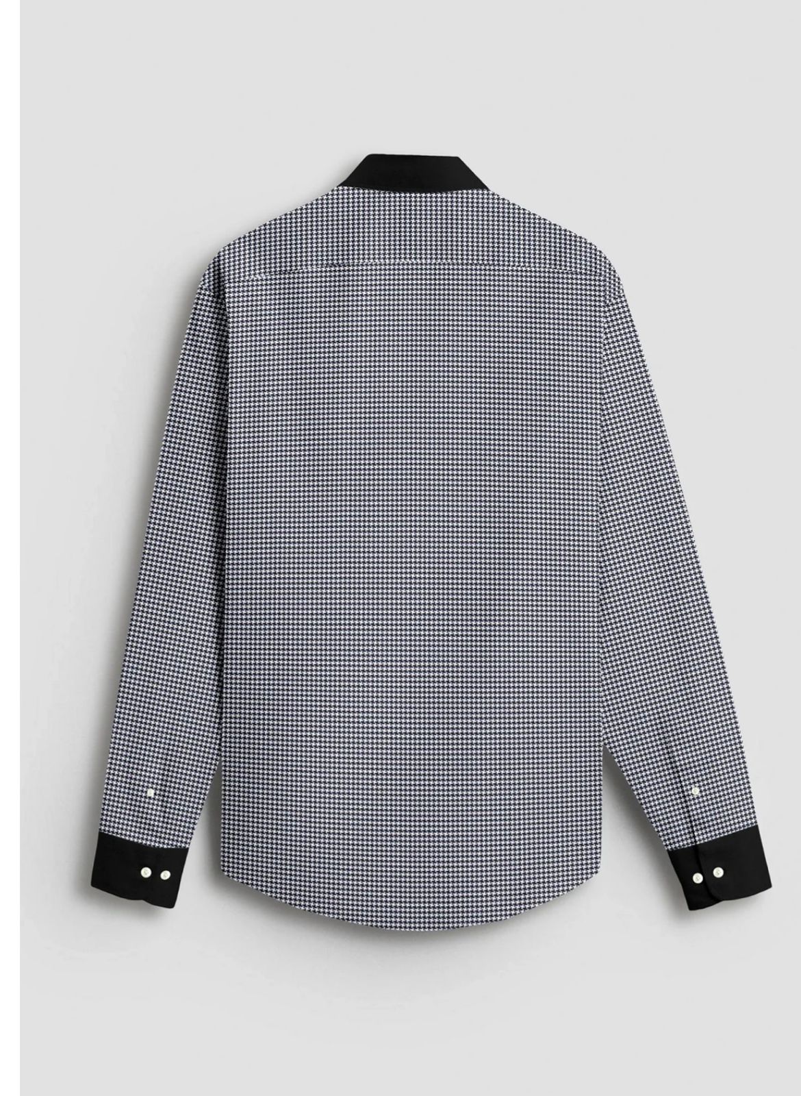 Royal French Micro Check Contrast Premium Shirt