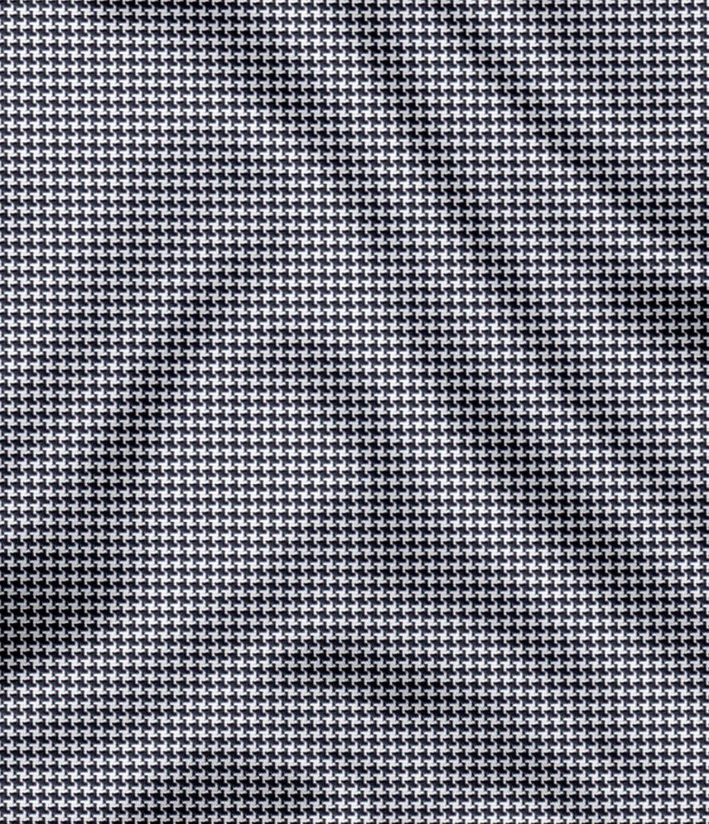 Royal French Micro Check Contrast Premium Shirt