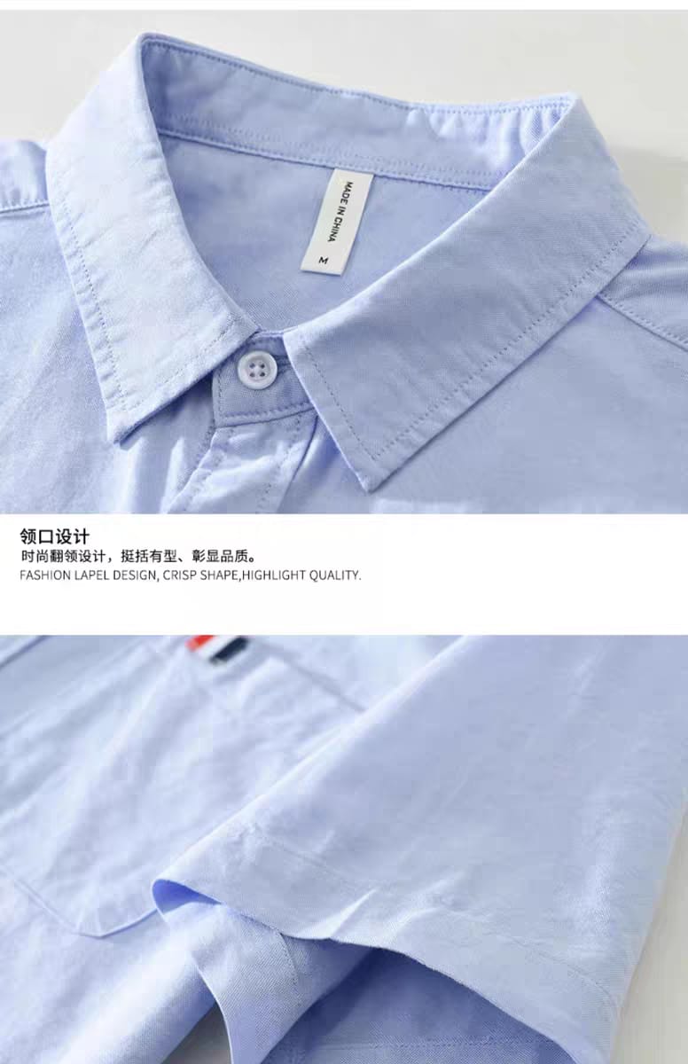 Premium Casual Half Sleeve  Sky Blue Shirt